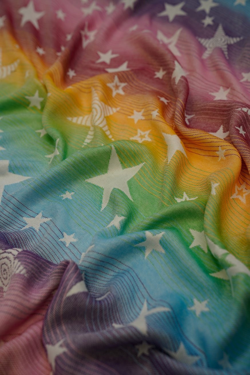 Kuscheltuch Rainbow Stars - KOKADI